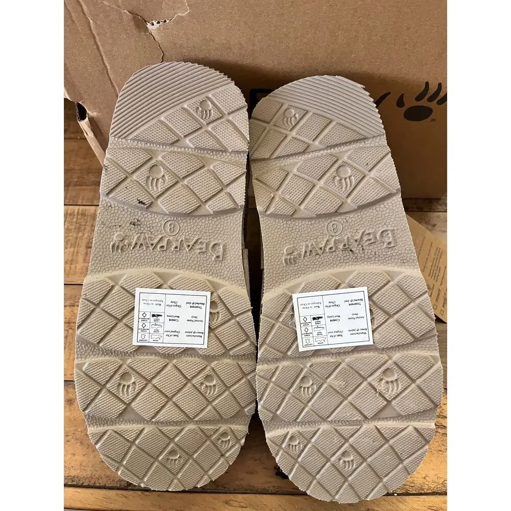 BEARPAW Tanya Suede Embellished Slipper Mule Women's Sz 8 NEW - Picture 6 of 9